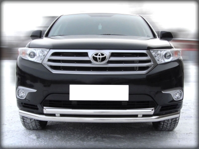 Дуга передняя низкая d-60+53 радиусная двойная для Toyota Highlander 2010-2013