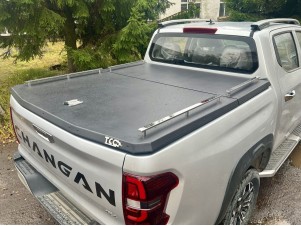 Рейлинги на крышку кузова (комплект Premium) 4шт для Mercedes-Benz X-Class 2018-н.в. №MERXCL18-62