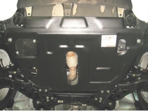 Защита картера двигателя и МКПП, АКПП для Geely Emgrand X7 2013-, V-2,0; 2,4 (сталь 2 мм)