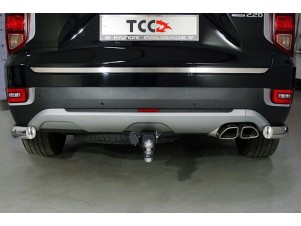 Фаркоп (шар Е нерж.) для Hyundai Palisade 2.2D 2018-2022 (1 поколение) №TCU00180N